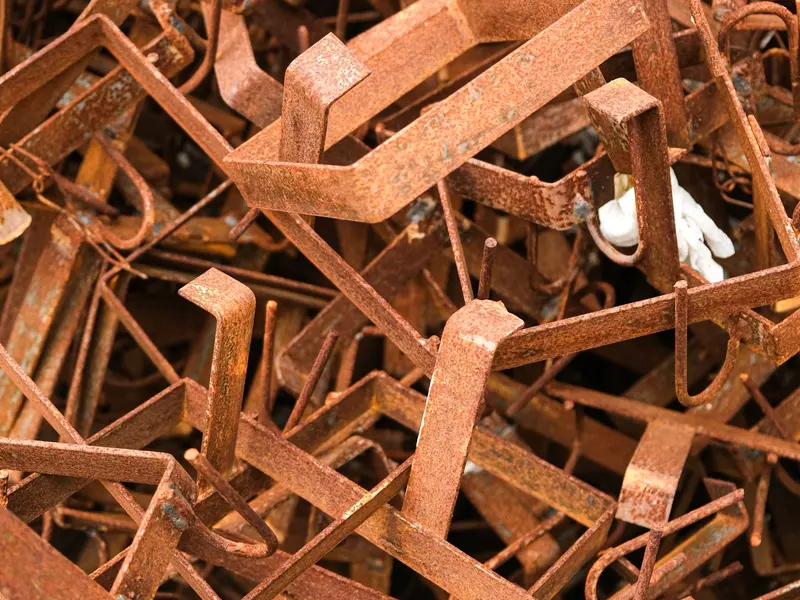 Sắt thép phế liệu gỉ sét